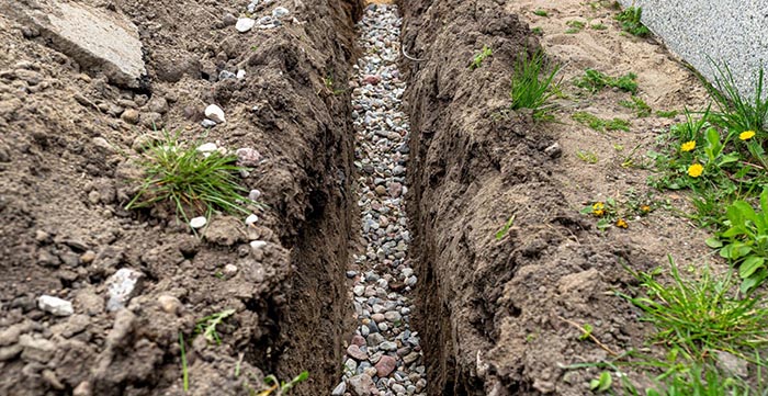 Gravel Drains Drainage Contractor