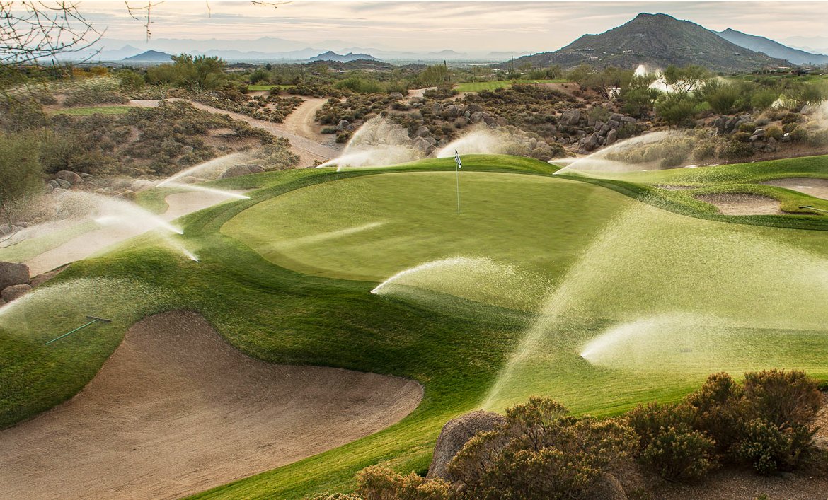 Golf Course Irrigation The Falco Lawn Sprinklers Approach