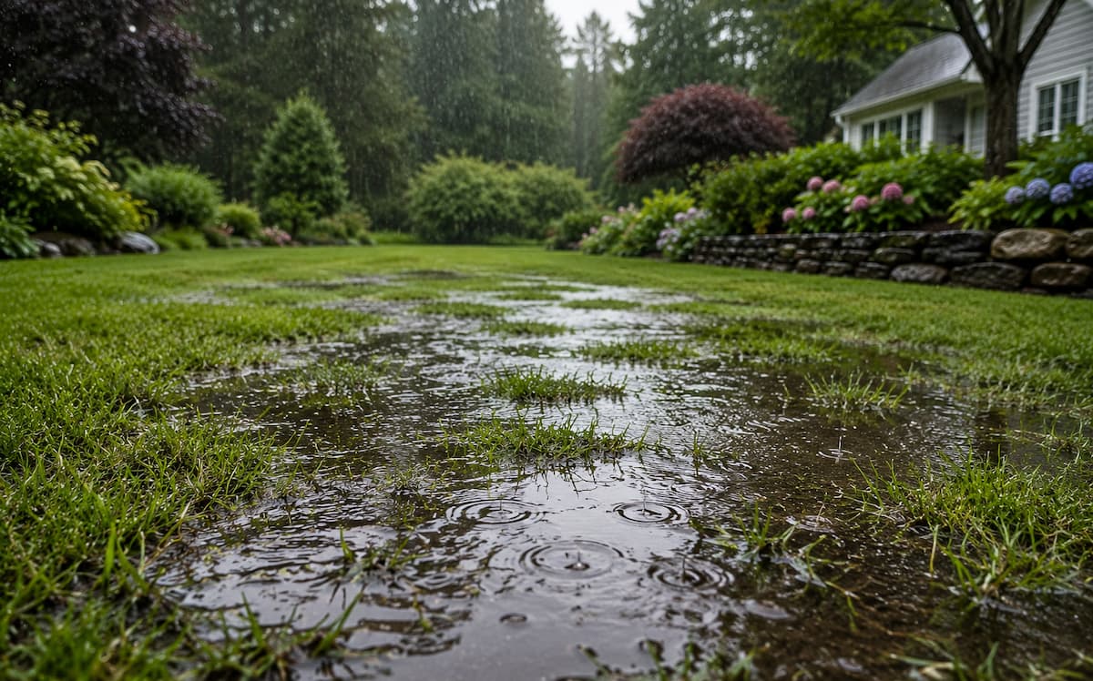 Fall lawn aeration and overseeding in Fairfield County CT Fall lawn aeration and overseeding in Fairfield County CT
