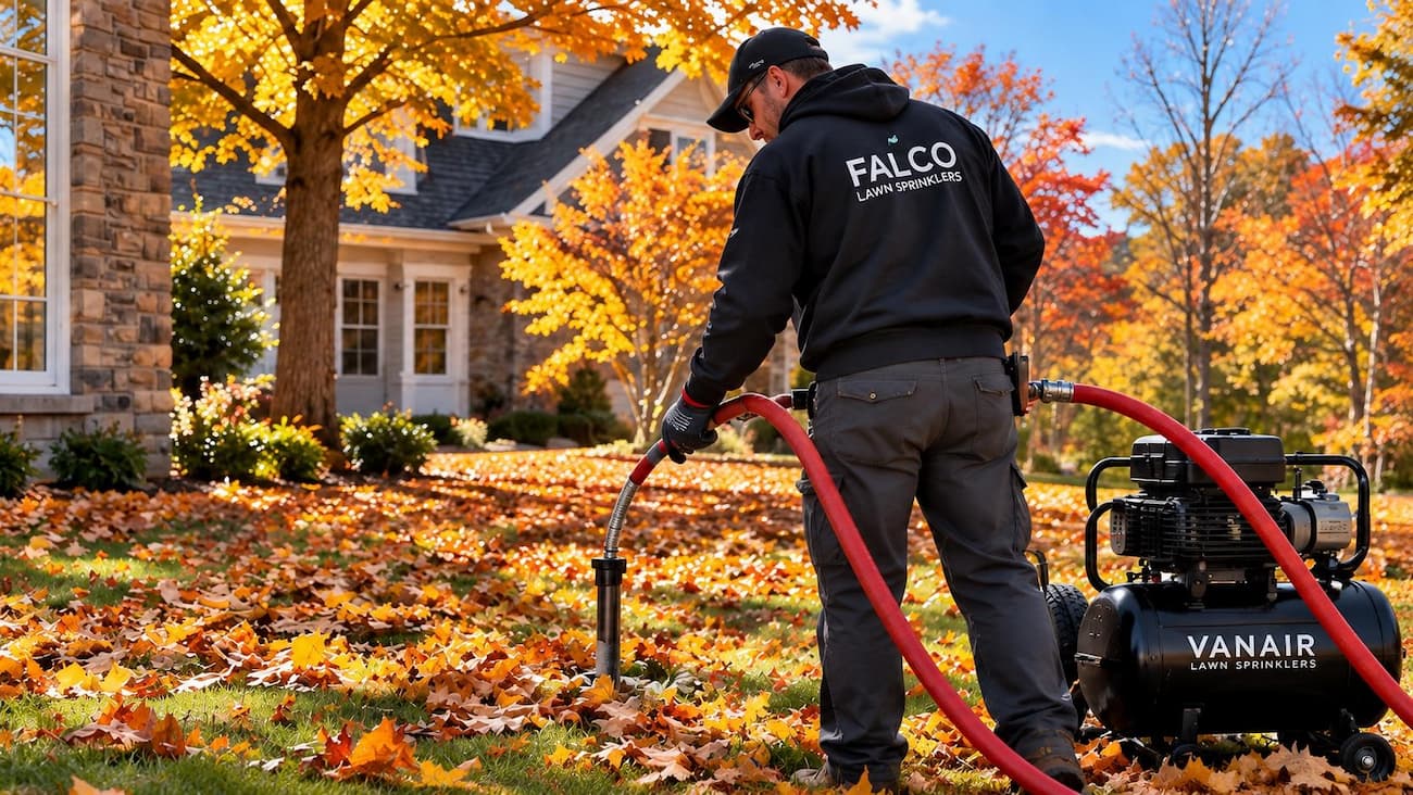 Proper fall winterization protects every pipe, valve, and head for the season ahead. Proper fall winterization protects every pipe, valve, and head for the season ahead.