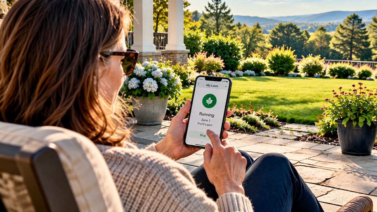A smart controller adapts to real-world weather and can flag a leak before it becomes a repair bill. A smart controller adapts to real-world weather and can flag a leak before it becomes a repair bill.