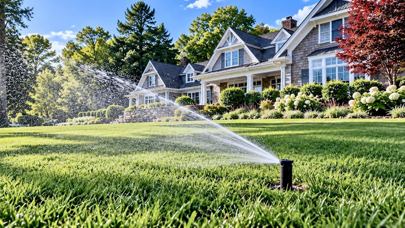 A well-designed system keeps a Westchester lawn healthy through every season. A well-designed system keeps a Westchester lawn healthy through every season.
